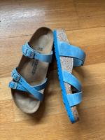 Süsse Damen Sandalen BIRKENSTOCK Franca 40 blau Leder NEU Nordrhein-Westfalen - Weilerswist Vorschau