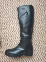 NEUE Zara Leder Stiefel 37 Düsseldorf - Eller Vorschau