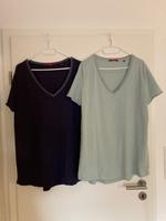 2 x T-Shirt von S. Oliver, Gr: 44, Farben: blau + mint Niedersachsen - Buchholz in der Nordheide Vorschau