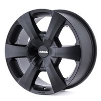 4x Delta 4x4 Alufelge WP 17x8 6/139,7 ET 40 in schwarz matt Bayern - Leinburg Vorschau