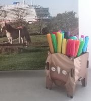 Stiftebox als Vierbeiner Pony, Kinderzimmer, Ordnung, Schreibtisc Niedersachsen - Aschendorf Stadt Papenburg Vorschau