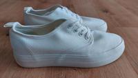Weiße Stoffschuhe, Even&Odd, Größe 40 Nordrhein-Westfalen - Oelde Vorschau
