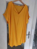 Kaftan Kleid Longbluse gelb Größe 52/54 Nordrhein-Westfalen - Vlotho Vorschau