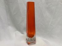 Vase Vintage Murano Glas Block mit Facettenschliff Nordrhein-Westfalen - Marl Vorschau