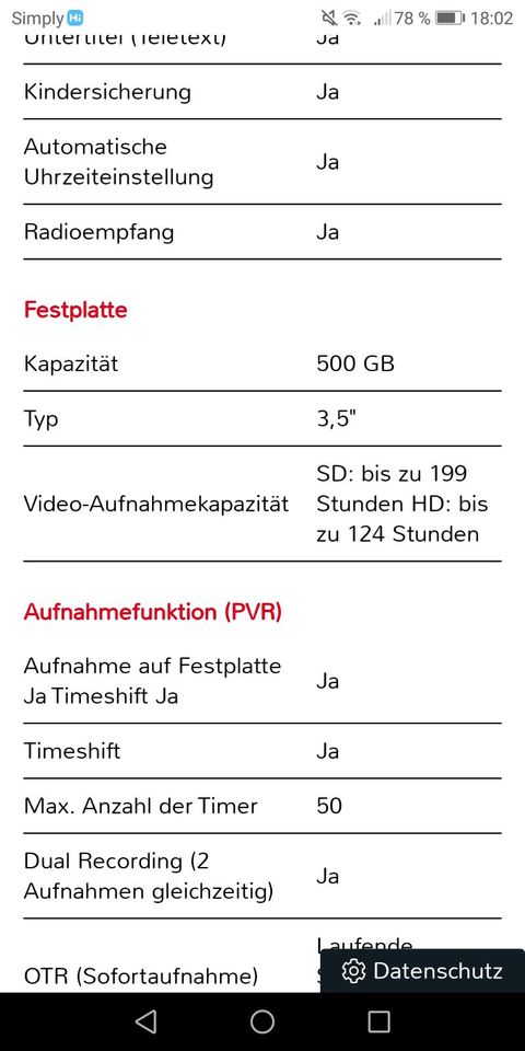 Samsung 3D BluRay HDD Recorder in Berlin