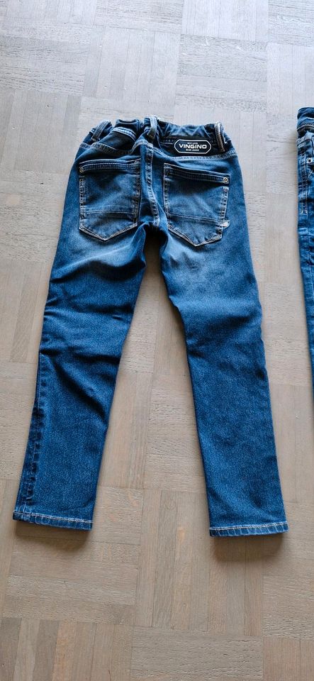 2x 110 Neu skinny vingino jeans blau junge in Soest