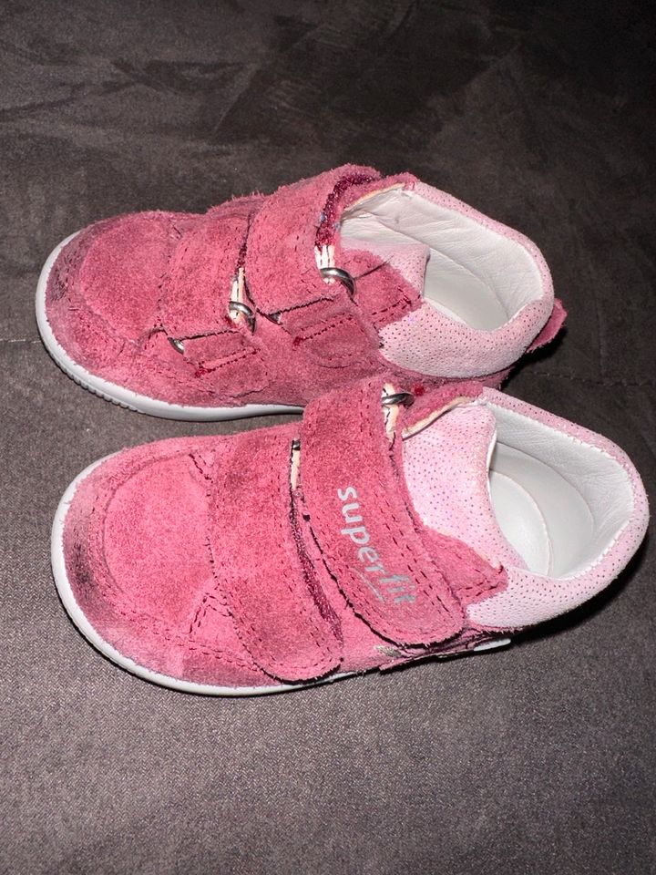 Superfit Lauflernschuh Halbschuh Starlight Gr. 19 pink/rosa in Frankfurt am Main