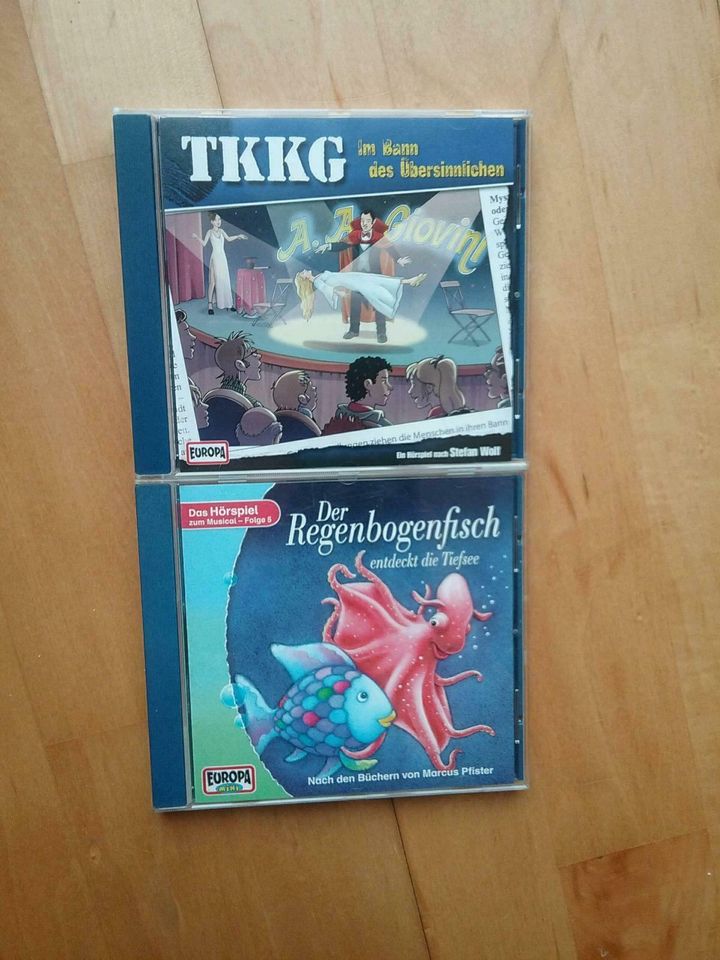 Kinder CDs / Der Regenbogenfisch /TKKG  182 Im Bann des Übersinn. in Igling