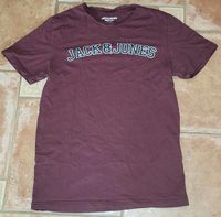 Jack & Jones T-Shirt rot dunkelrot Gr. S Nordrhein-Westfalen - Bergheim Vorschau