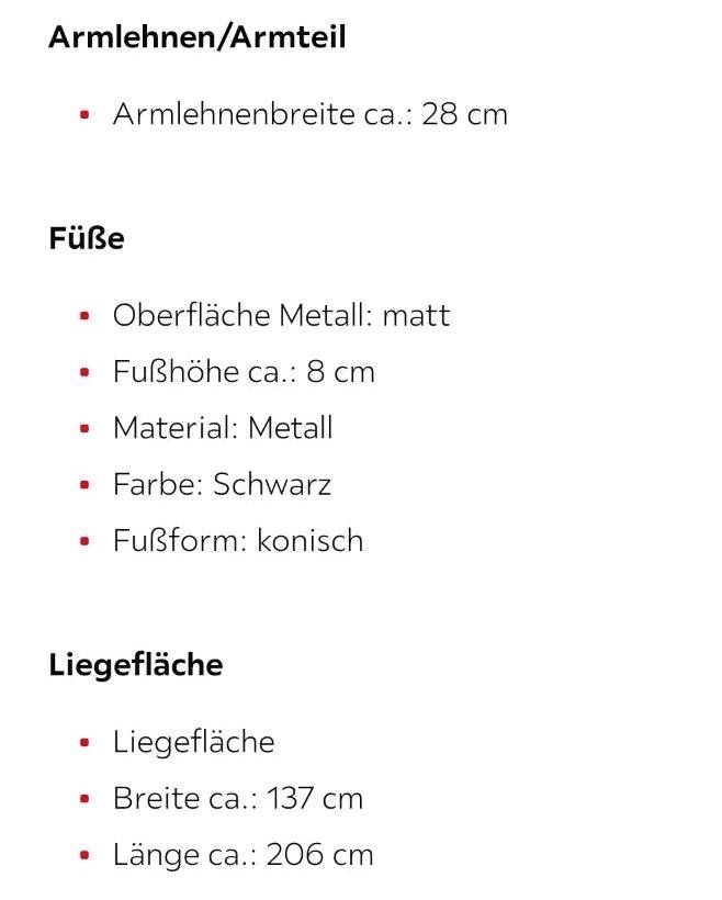 Wohnlandschaft/Ecksofa/Couch inkl. Bettfunktion, Bettkasten, etc. in Nordheim vor der Rhön