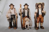 3 Krippenfiguren "ORIGINAL MAHLKNECHT" holzgeschnitzt 16 cm Rheinland-Pfalz - Strotzbüsch Vorschau