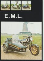 80er Jahre Werbung EML Seitenwagen Mini mit Ducati 900 SD Bayern - Kolitzheim Vorschau