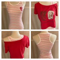 ♥️ 2er Set Tops Tanktop Crop Top COCA COLA COKE Gr. S 36 ♥️ Thüringen - Triptis Vorschau