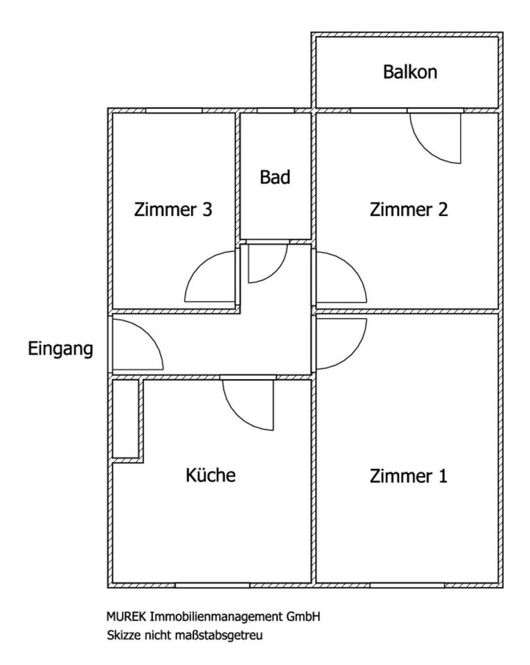 Ihr neues Zuhause: 3 Zimmer, saniertes Bad, Balkon in Magdeburg