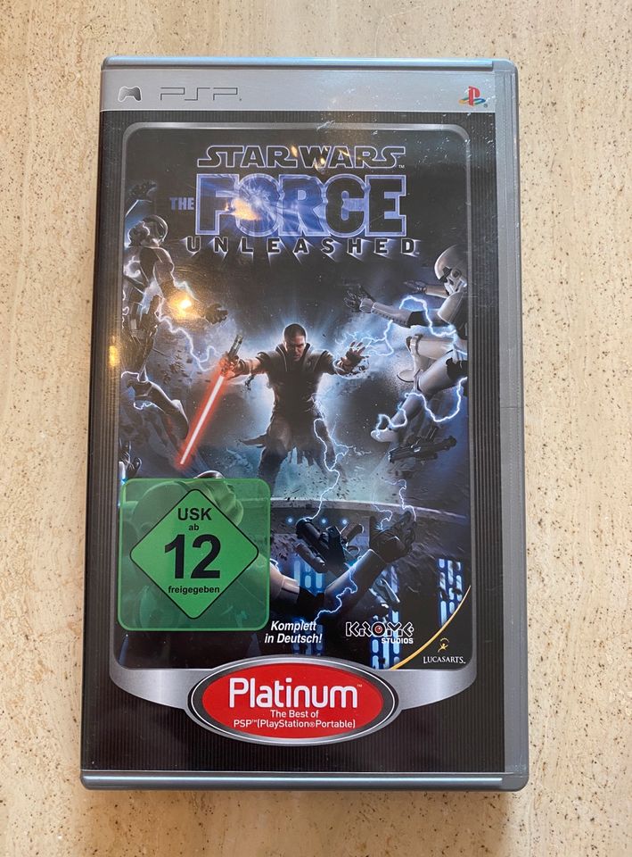 PSP Spiel - Star Wars The Force Unleashed in Düsseldorf