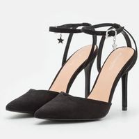 Pumps mit Riemen High Heels 11 cm NEU Größe 43 in schwarz Düsseldorf - Benrath Vorschau