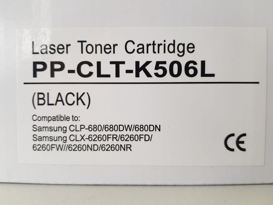 Laser Toner PP-CLT-K506L black /schwarz - Samsung Drucker in Nottuln