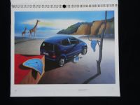 Großformatiger Original Kunstkalender Mercedes-Benz 2000 art cars Niedersachsen - Varel Vorschau