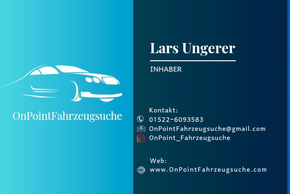 Fahrzeug/Pkw/Auto-Suche für Privatpersonen und Unternehmer in Speyer