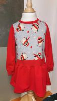 Kleid Weihnachten French Terry Pinguin Handmade Gr. 104 Sachsen - Borna Vorschau