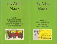 Musiklexikon dtv-Atlas zur Musik Band 1+2 - 10./17. Auflage Bayern - Seinsheim Vorschau
