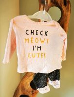 Carter's Baby Set Katze Outfit Shirt Hose Meow Cute süß Outfit Bayern - Kemnath Vorschau