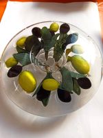 Teelichthalter Tischdekoration mediterran Oliven Traumlicht Kerze Bayern - Nersingen Vorschau