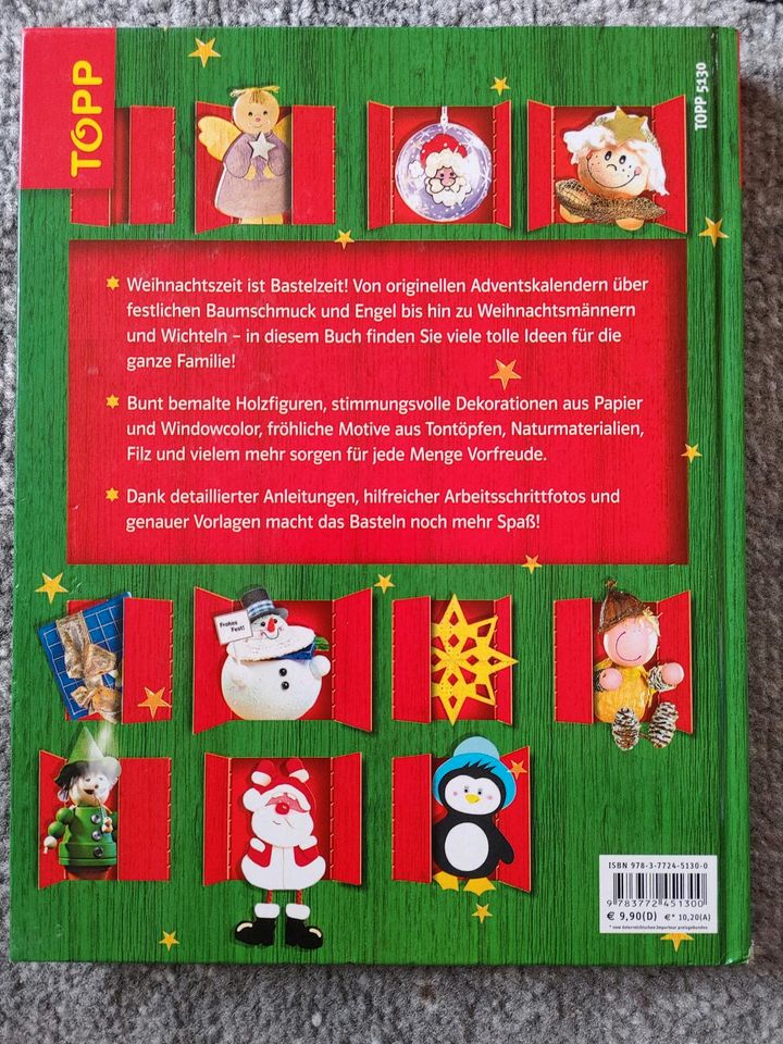 TOPP Bastelbuch Weihnachtszeit Bastelzeit Adventsbastelbuch in Schloß Holte-Stukenbrock