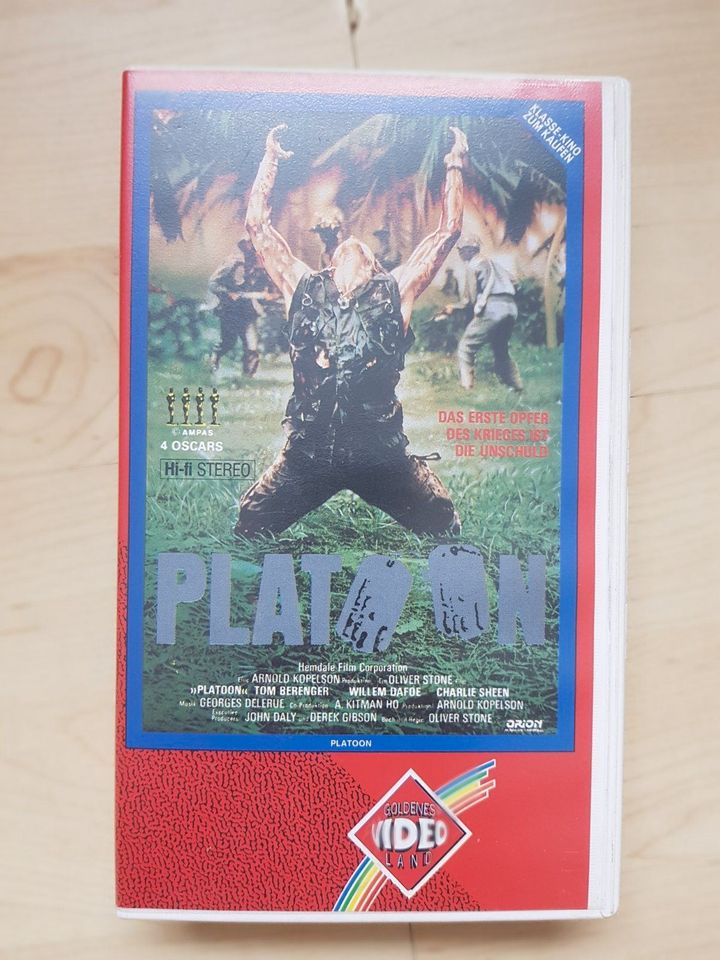 Video VHS Platoon in Finsterwalde