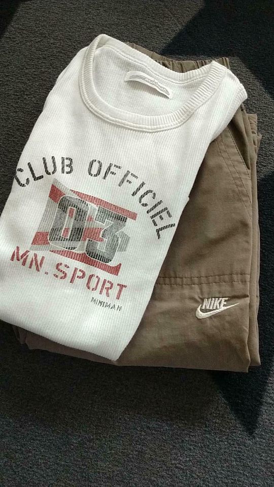 2 teiliges Set Nike Shorts & Miniman Top Gr. 128-140 in Uelzen