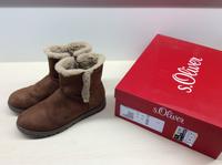 s.Oliver Winterstiefel Stiefeletten beige-braun s.O.TEX Gr. 36 Bayern - Dingolfing Vorschau