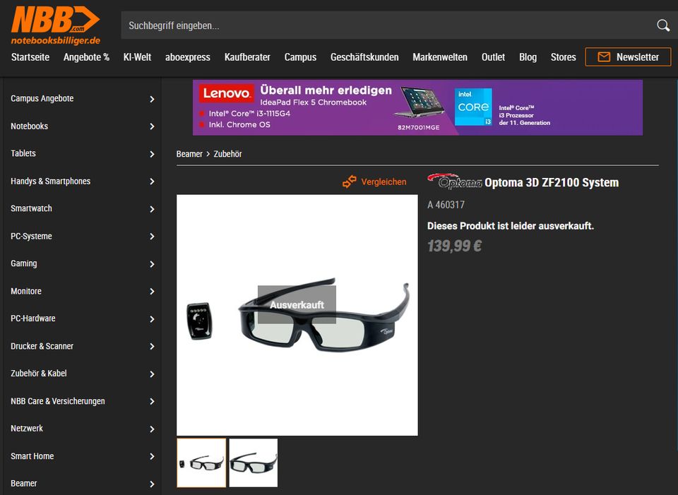 JVC X500 3D Beamer Set Brille und Sender RF Funk Optoma Heimkino in Bamberg