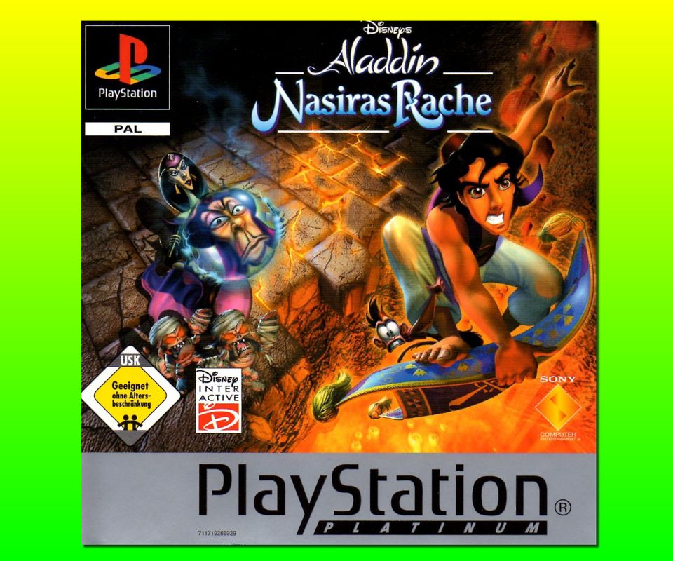☘️ Sony PlayStation 1 "Disneys Aladdin Nasiras Rache" ☘️ in Leipzig