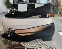 Högl, exklusive Ballerinas schwarz,  Gr. 40 Bayern - Thyrnau Vorschau