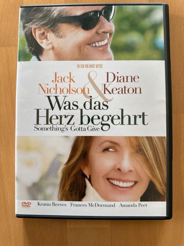 DVD Was das Herz begehrt mit Jack Nicholson Diane Keaton in Burgdorf