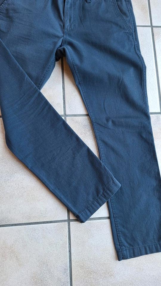 HERRENBAUMWOLLHOSE  CHINO  Dunkelgrau ANGELA LITRICO GR.34/30 in Betzdorf