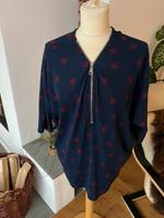 Bluse Pullover Shirt mit Sternen Fledermausärmel 3/4 arm Bayern - Waakirchen Vorschau