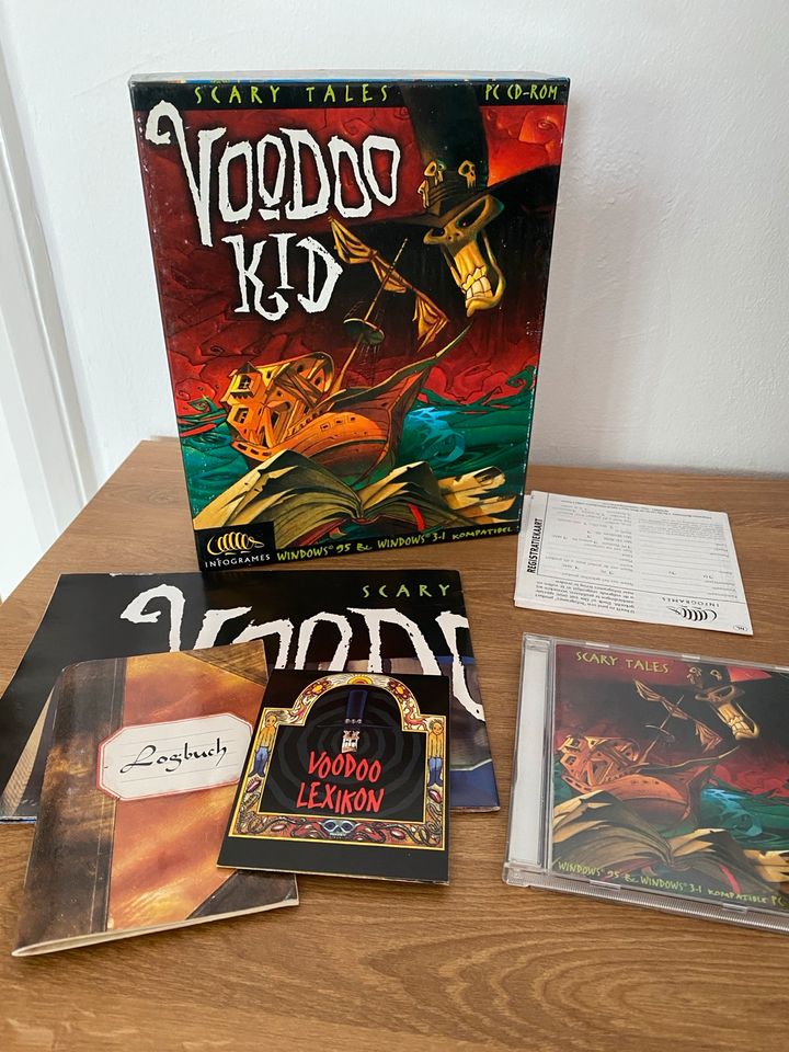 PC BIG BOX Voodoo Kid Scary Tales 1997 inkl. Poster in Frankfurt am Main