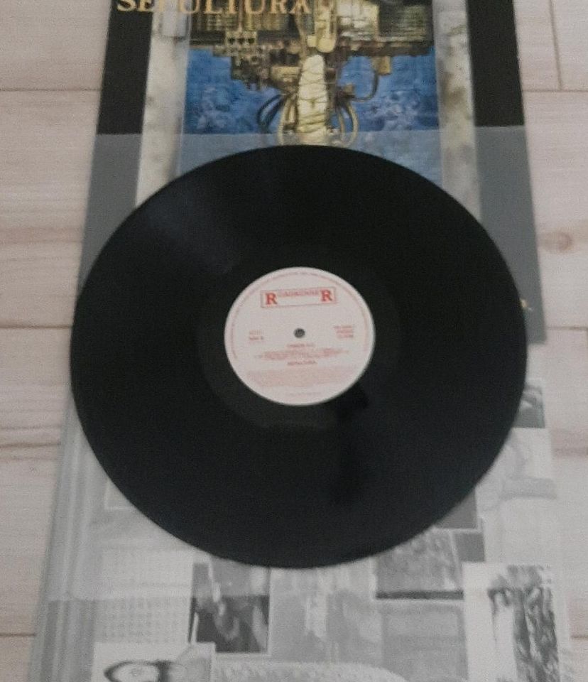 Sepultura Vinyl 1993 Schallplatte " Chaos A.D." Metal LP in Salzgitter