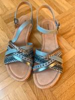 Sandalen  2  paar Blautöne mit Glitzer Hessen - Vellmar Vorschau