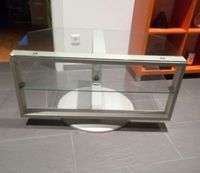 TV-Rack, TV-Regal, Fernsehtisch, Glas/Metall, drehbar Leipzig - Gohlis-Mitte Vorschau