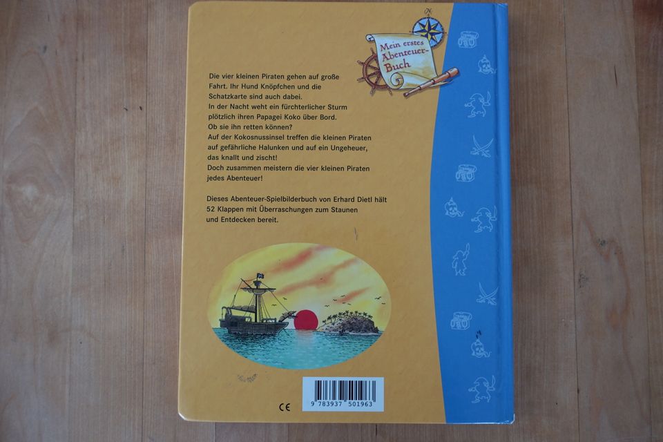 Vier kleine Piraten. Kinderbuch, feste Seiten in Berlin