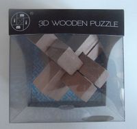 Holz Puzzle 3D Logikspiel Geduldspiele Knobelspiel 3D-Brainteaser Bayern - Augsburg Vorschau