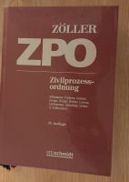 Zöller 33. Auflage ZPO Kommentar Zivilprozessordnung München - Altstadt-Lehel Vorschau