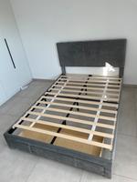 Polsterbett Samtgrau 140x200 Niedersachsen - Wolfsburg Vorschau
