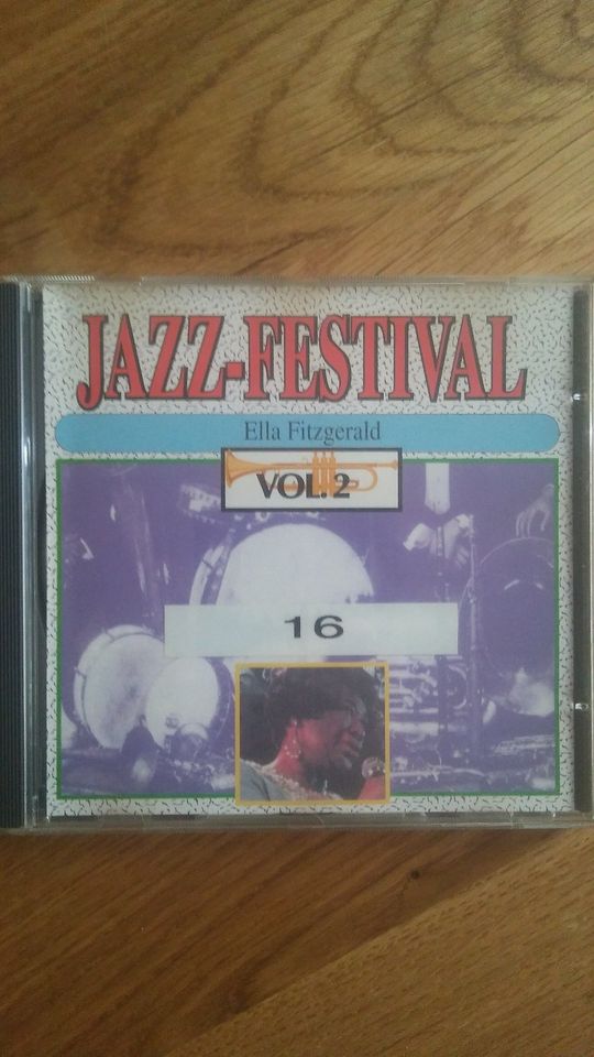 Ella Fitzgerald - Jazz-Festival - CD Vol.2 in Nürnberg (Mittelfr)