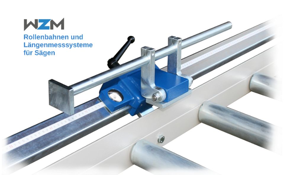 Rollenbahn mit Längenanschlag 2Meter für Metallbandsäge, Kappsäge in Paderborn