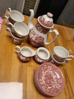 Kaffeegeschirr Kanne royal Tudor ware staffordshire 1828 rot Nordrhein-Westfalen - Marl Vorschau