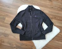 Schwarze Strickjacke Pullover mit Reißverschluss Ralph Lauren Niedersachsen - Holzminden Vorschau