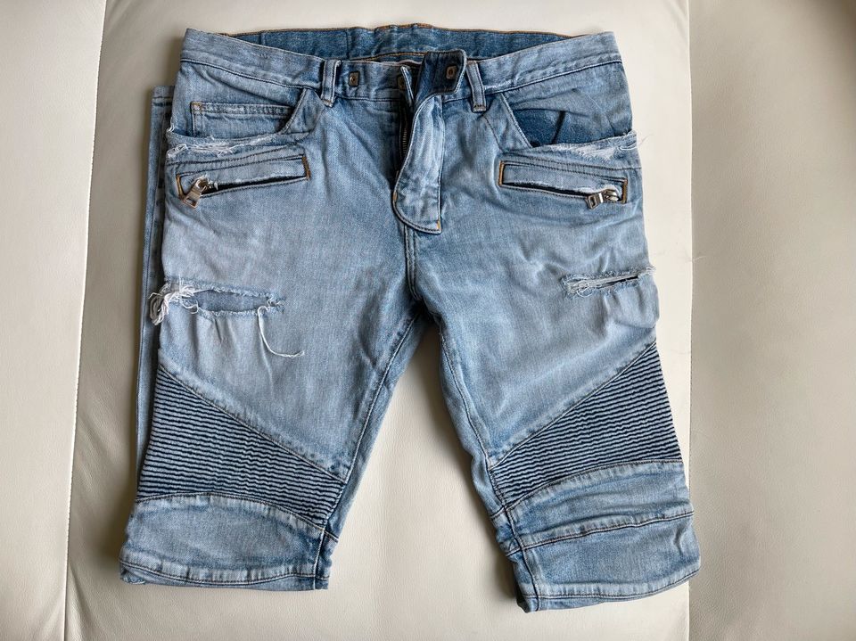 Balmain Blaue Jeans Hose in Regensburg